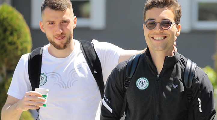 Konyasporlu futbolculardan videolu çağrı