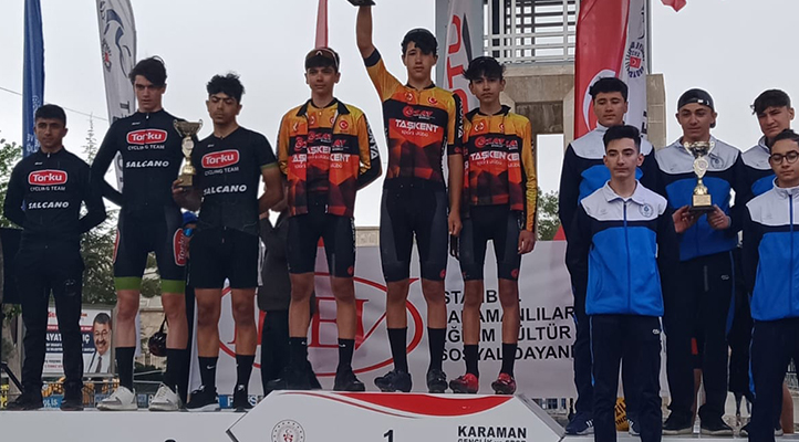 Taşkentsporlu pedallar zirvede
