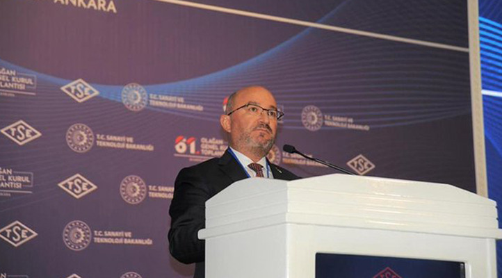 TSE başkanlığına Mahmut Sami Şahin seçildi