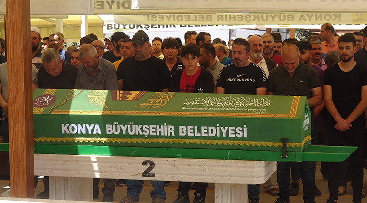 Galata’da kendini yakan Abdullah, Konya’da toprağa verildi