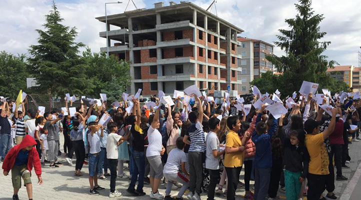 Kulu’da 7 bin 731 öğrenci karne sevinci yaşadı