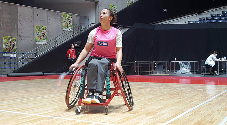 Torku Şekersporlu Seçkin, Para Badminton Dünya Şampiyonası’nda gümüş madalya kazandı