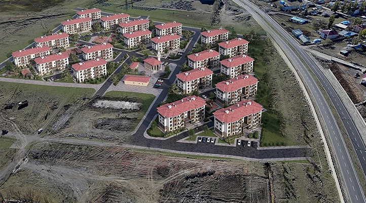 Konya’da ‘İlk Evim, İlk İş Yerim’ projesi kapsamında yapılacak 2 bin 891 konut için kuralar çekiliyor
