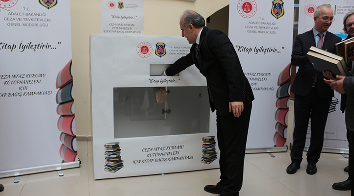 Konya’da “Ceza İnfaz Kurumu Kütüphaneleri için Kitap Bağış Kampanyası” başlatıldı