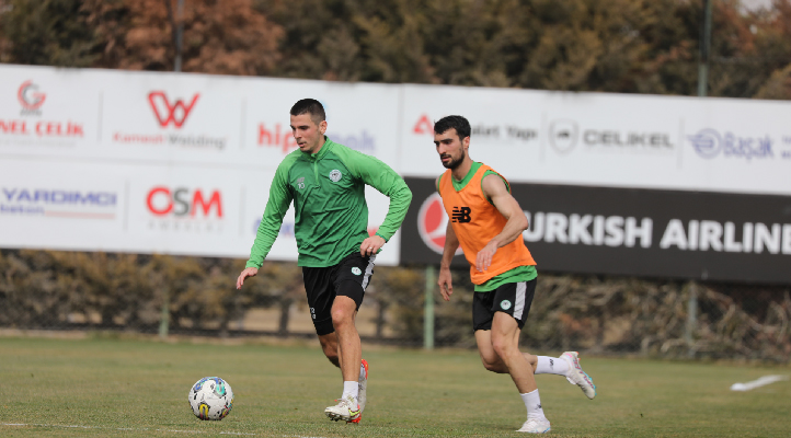 Konyaspor Giresunspor hazırlıklarında sona geldi