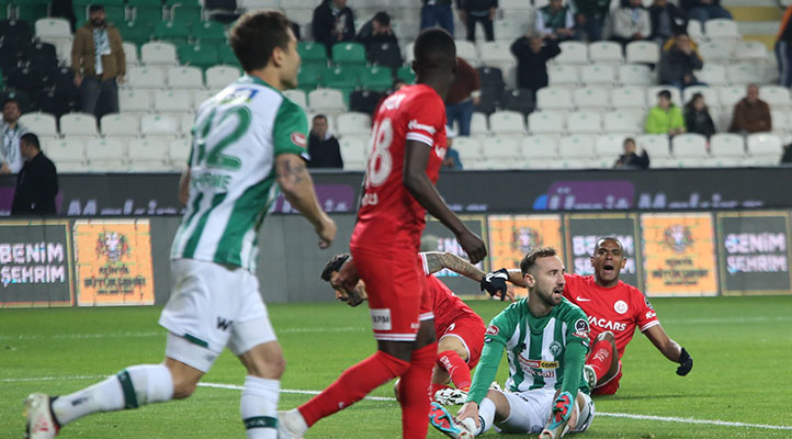 Konya’da puanlar paylaşıldı : 1 – 1