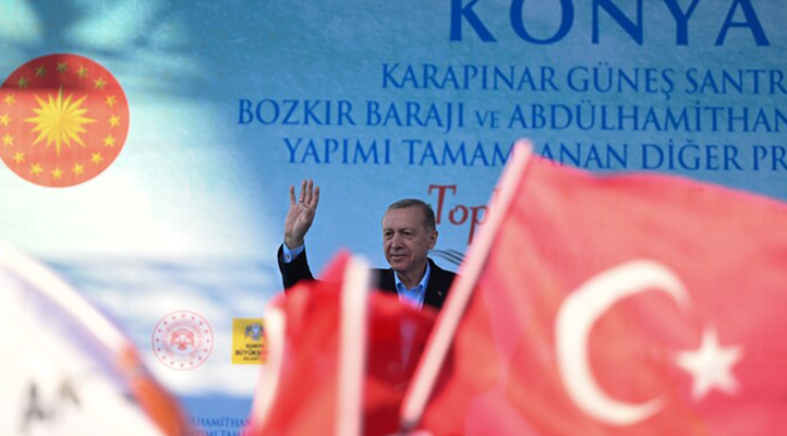 Cumhurbaşkanı Erdoğan Konya’da Avrupa’nın en büyük güneş santrali Karapınar GES ile birlikte 74 tesisi hizmete açtı
