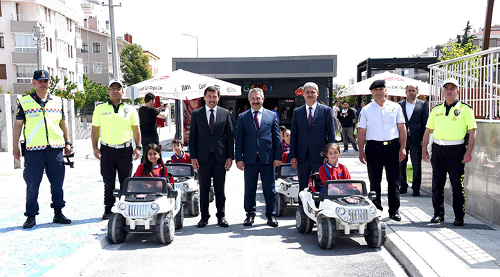 Karatay Trafik Parkı’nda eğitimler tamamlandı