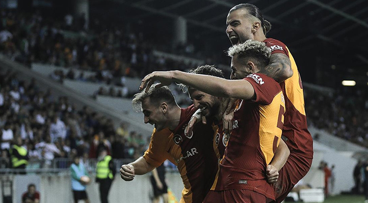 Galatasaray, Slovenya’dan avantajla dönüyor
