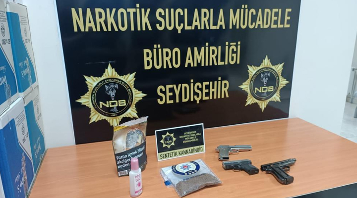 Konya’da uyuşturucu operasyonu: 7 tutuklama