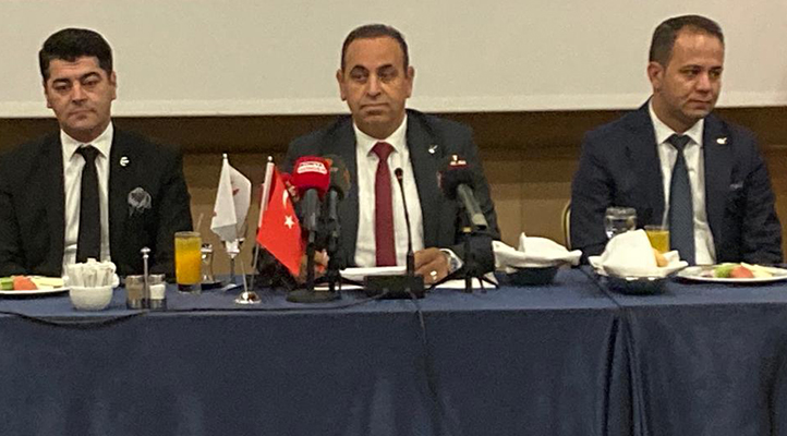 Yeniden Refah Partisi Konya İl Başkanı Temel Peker, basın toplantısı düzenledi
