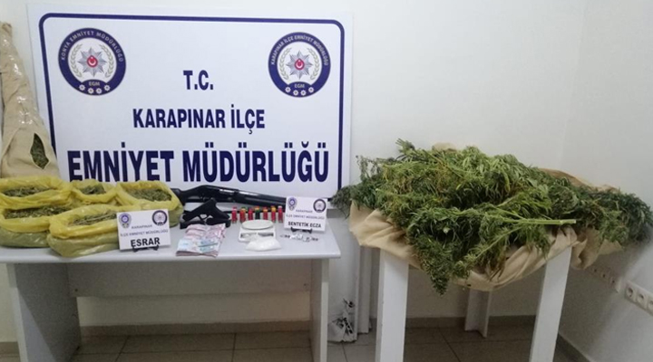 Konya’da uyuşturucu tacirlerine operasyon!