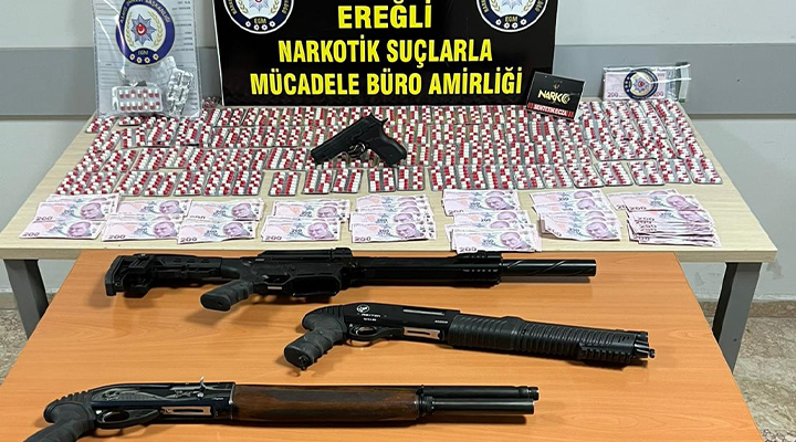 Konya’da uyuşturucu operasyonunda 1 şüpheli tutuklandı!