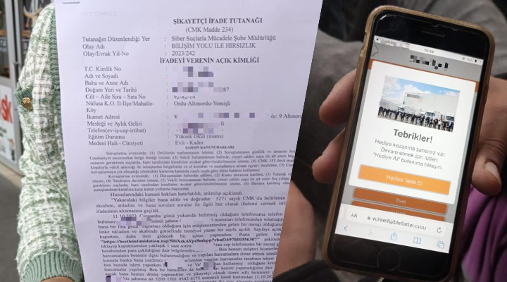 Arkadaşından gelen linke tıkladı, yaklaşık 30 bin TL dolandırıldı!