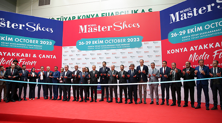 Konya’da  ‘Nobel MASTER SHOES Ayakkabı ve Çanta Moda Fuarı’ açıldı