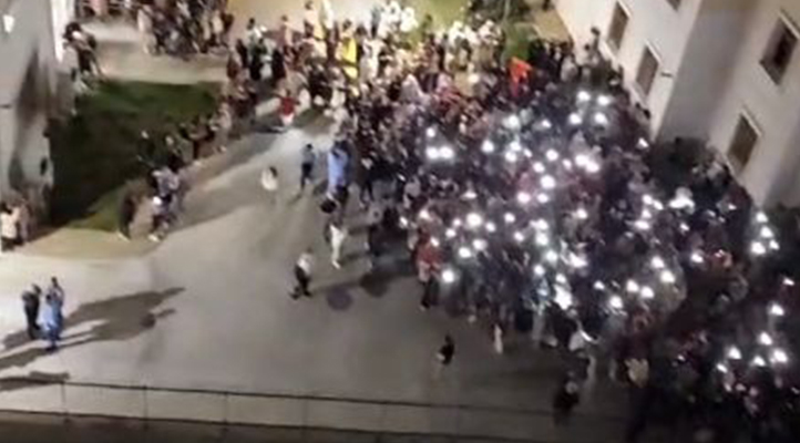 Aydın’daki asansör kazası İstanbul’da birçok KYK yurdunda protesto edildi