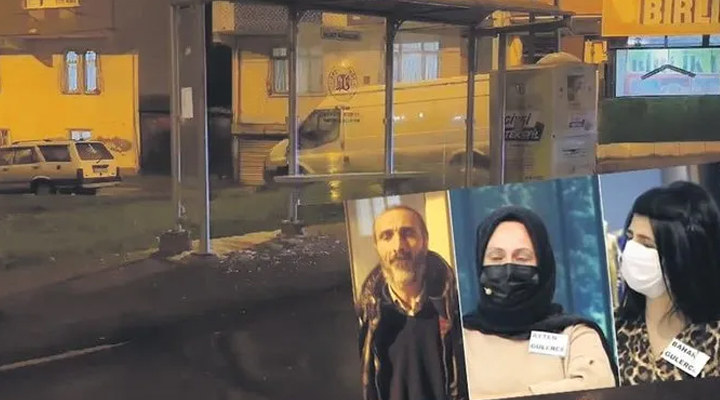 Otobüs durağında dünüre kanlı saldırı