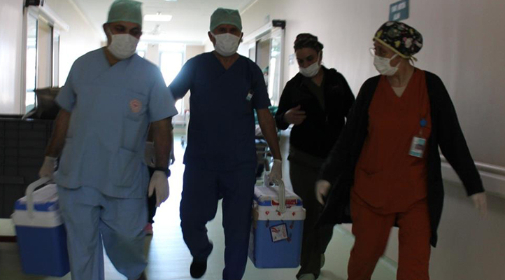 Karaman’da beyin ölümü gerçekleşen 71 yaşındaki hastanın bağışlanan organları umut olacak