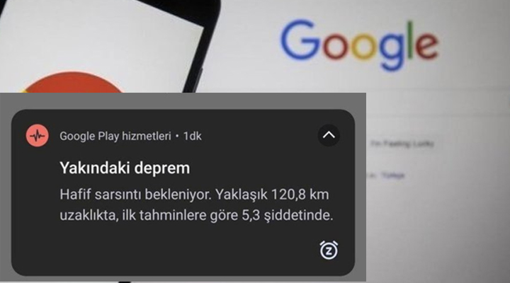 Google deprem uyarı sistemi Android ve iOS telefonlarda nasıl açılır?