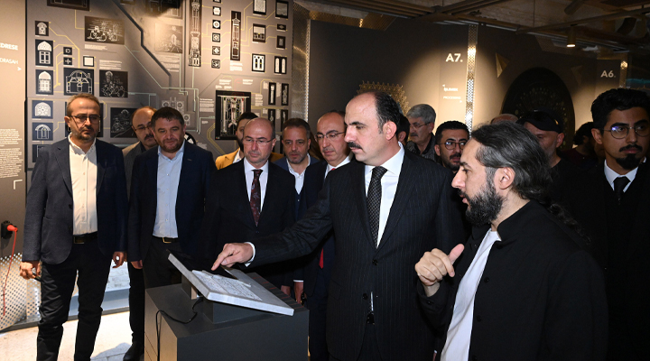 Konya’da ‘Medeniyet Kuran Şehir’ sergisinin açılışı yapıldı