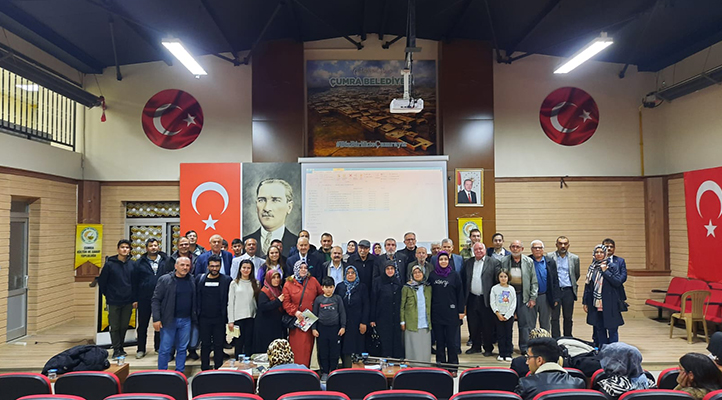 Çumra Kültür ve Sanat Topluluğu, yılın son etkinliğini yaptı