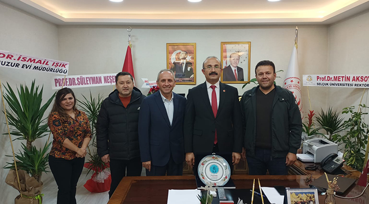 Konyurt Ayder’den Aile ve Sosyal Hizmetler İl Müdürlüğü görevine atanan Neşeli’ye ziyaret