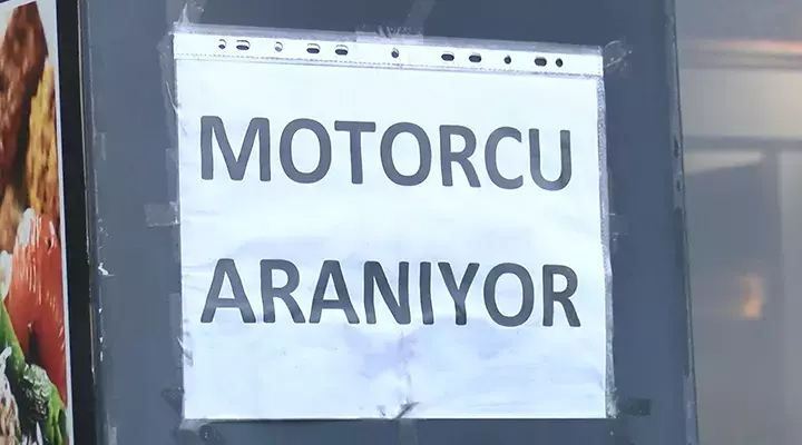 Motokuryelere yoğun talep! ’35 bin lira maaşı var ama çalışan bulunmuyor’