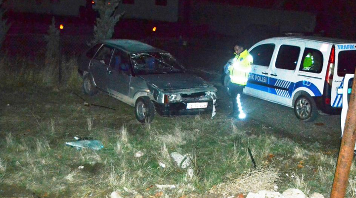 Konya’da trafik kazası: 1 yaralı
