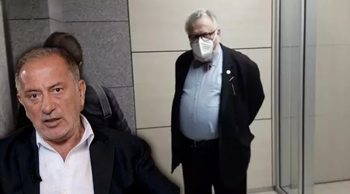 Fatih Altaylı ifade vermek için adliyede! Celal Şengör de destek için geldi