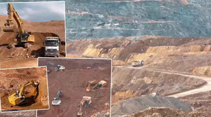 Erzincan’da heyelan riski olan toprak kütlesine müdahale!