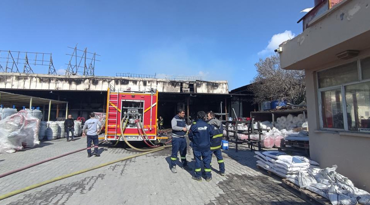 Konya’da sanayi bölgesinde yangın!