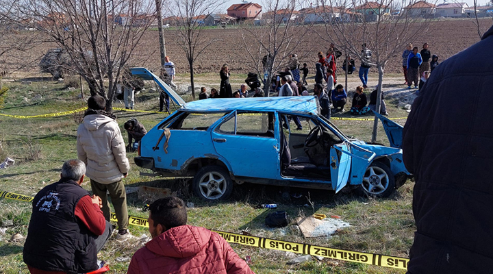Konya-Karaman yolunda feci kaza! 4 ölü, 5 yaralı