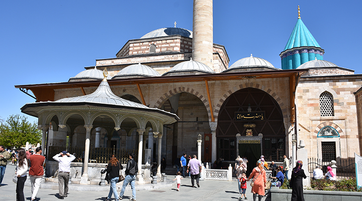 Mevlana Müzesi bayram tatilinde 125 bini aşkın ziyaretçi ağırladı