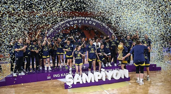 Fenerbahçe Kadın Basketbol Takımı, ligde 18. kez şampiyon oldu