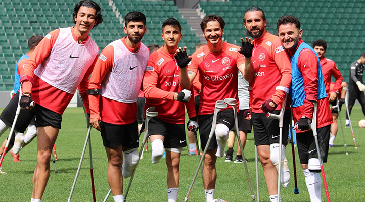 Ampute Futbol Milli Takımı, Avrupa Şampiyonası’nın provasını Antalya’da yapacak