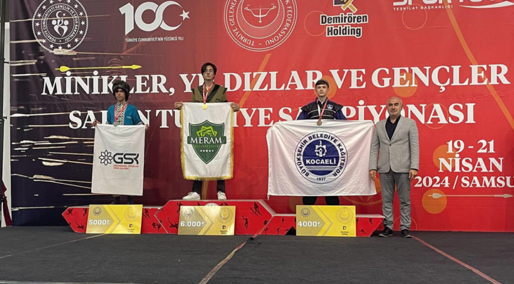 Meram Belediyesporlu okçulardan başarı üstüne başarı