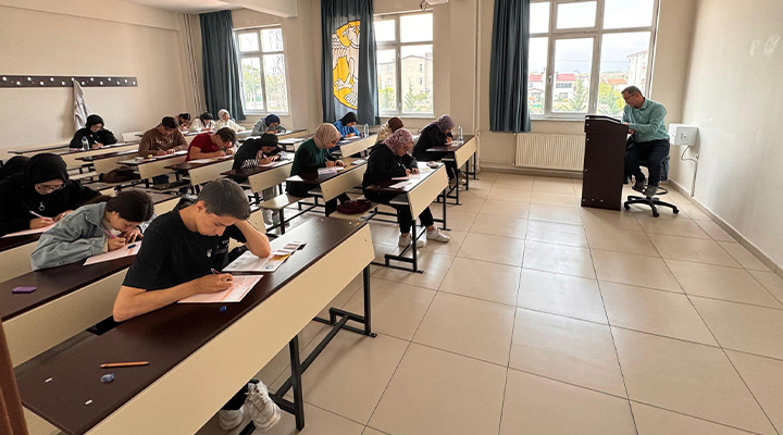 Karapınar’da YKS provası gerçekleştirildi