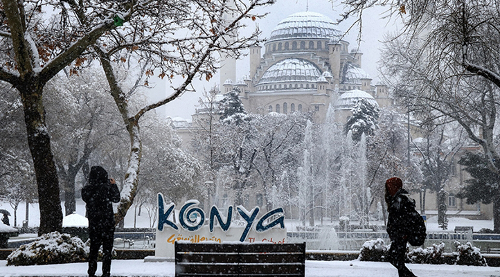 Konya’da 2024 yılı kış mevsimi yağışları yüzde 40’ın üzerinde azaldı