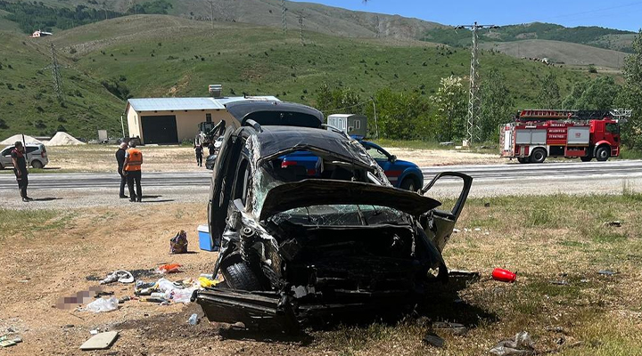 Sivas’ta feci kaza: 1 ölü, 5 yaralı