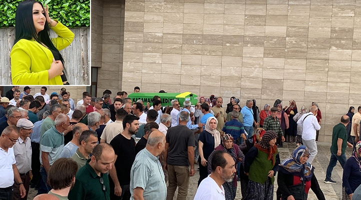 Karaman’da eski sevgilisi tarafından öldürülen kadın son yolculuğuna uğurlandı