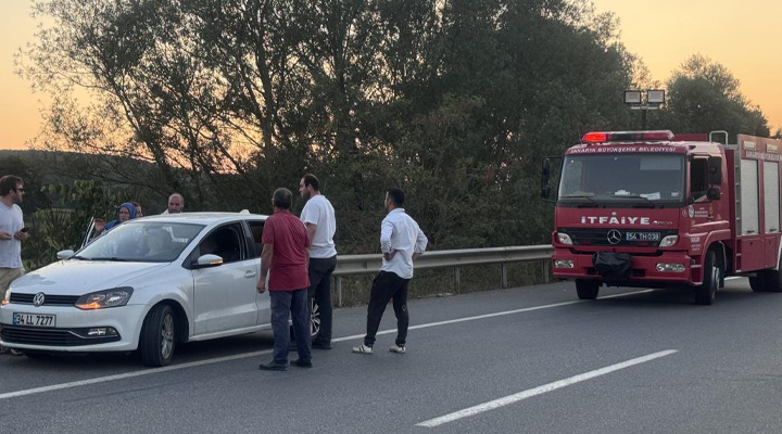 Sakarya’da şarampole yuvarlanan kişi öldü