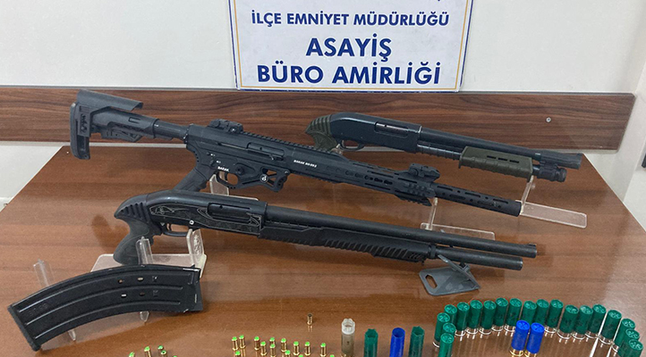 Akşehir’de havaya rastgele ateş açan 3 şüpheli yakalandı