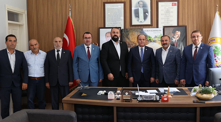 BBP’li Alaattin Çakır,   Halkapınar ve Bozkır Belediyelerini ziyaret etti