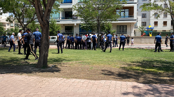 Konya’da husumetlilerin kavgasında kan aktı! 2 yaralı