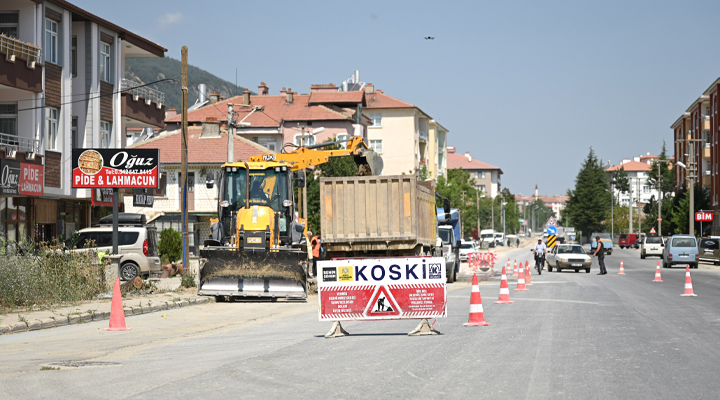 Konya Büyükşehir, Akşehir’de 129 km’lik su altyapı yatırımı yapıyor