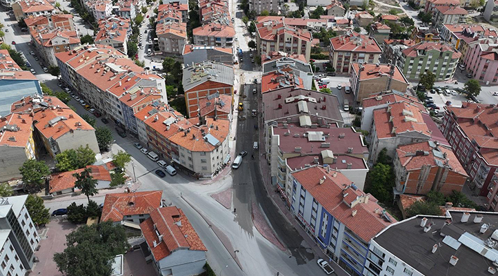 Keçeciler Caddesi’ndeki ilk etap çalışmaları tamamlanıyor