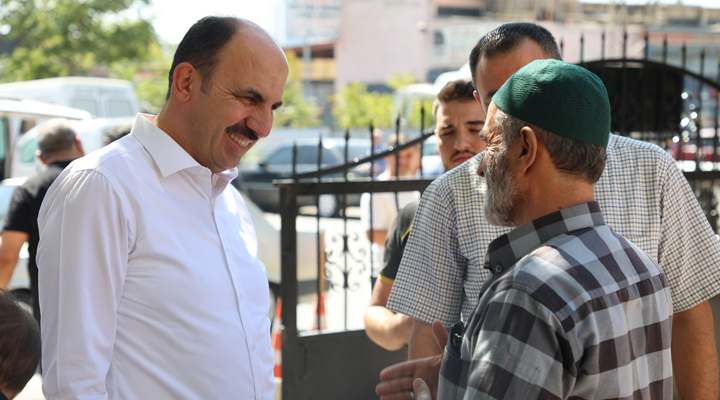 Başkan Altay, Zafer Sanayi’de esnaflarla buluştu