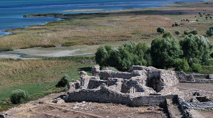 Selçuklu sarayının “kuşhanesi” ortaya çıkarılıyor