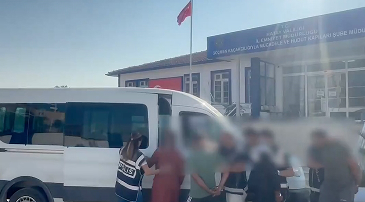 Konya’nın da olduğu 27 ilde düzenlenen “Kalkan-27” operasyonlarında 1029 düzensiz göçmen yakalandı