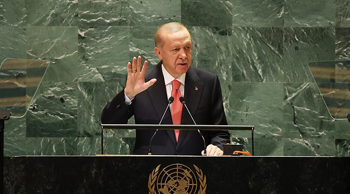 Cumhurbaşkanı Erdoğan’ın BM’de Gazze için çağrıda bulunduğu konuşma dünya basınında